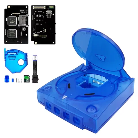Для SEGA DreamcastGDEMU 5 15b 5.20.5 плата эмуляции оптического привода и комплект для установки удаленной карты консоль постоянного тока GDU DC VA1 корпус