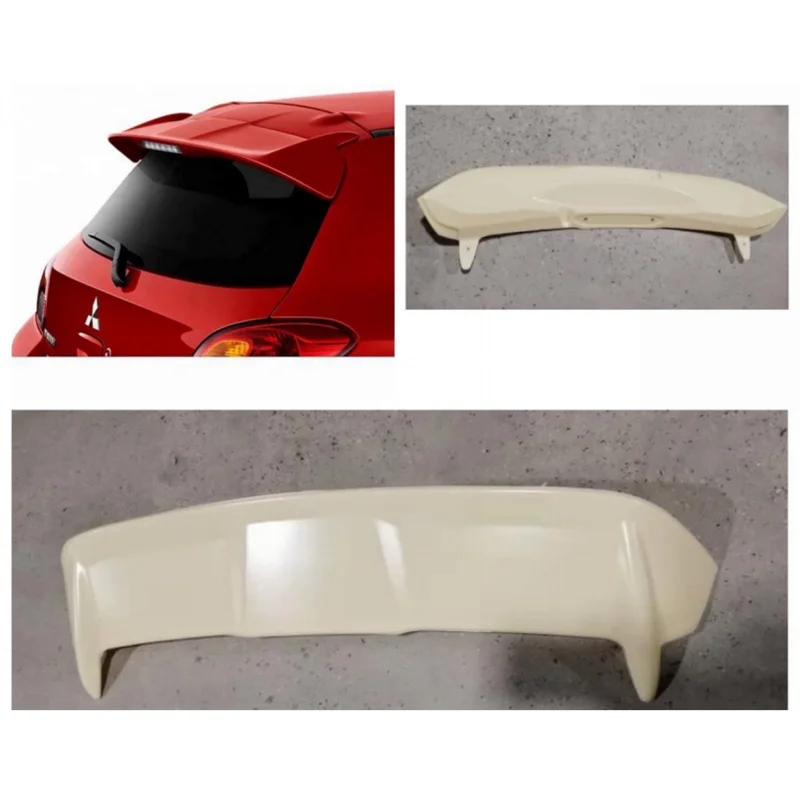 

for 2019+MITSU MIRAGE hatchback car spoiler ABS Roof spoiler