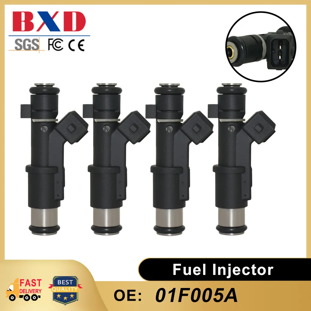 Топливная форсунка 1/4 шт. 01F005A 01F004A для CITROEN Xsara Picasso C5 PEUGEOT 406 407