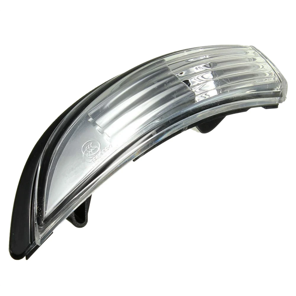 

White Left Reversing Mirror Steering Lamp Rearview Mirror Steering Lamp Without Bulb Suitable For 2008-2016 Ford Fiesta