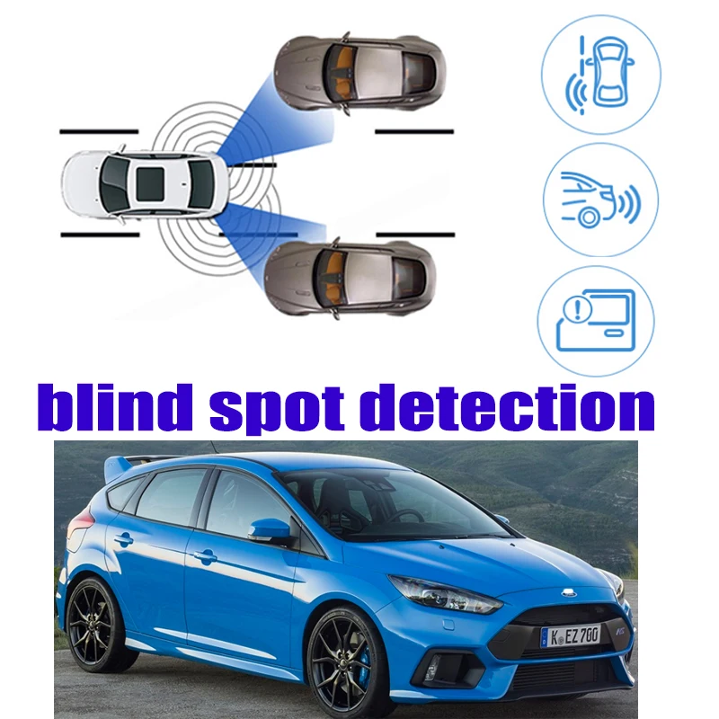 

Для Ford для Focus RS MK3 2011 ~ 2018 автомобильный BSD BSA BSM предупреждающий сигнал о слепой зоне фотоловушка предупреждающее зеркало задний радар Обнару...