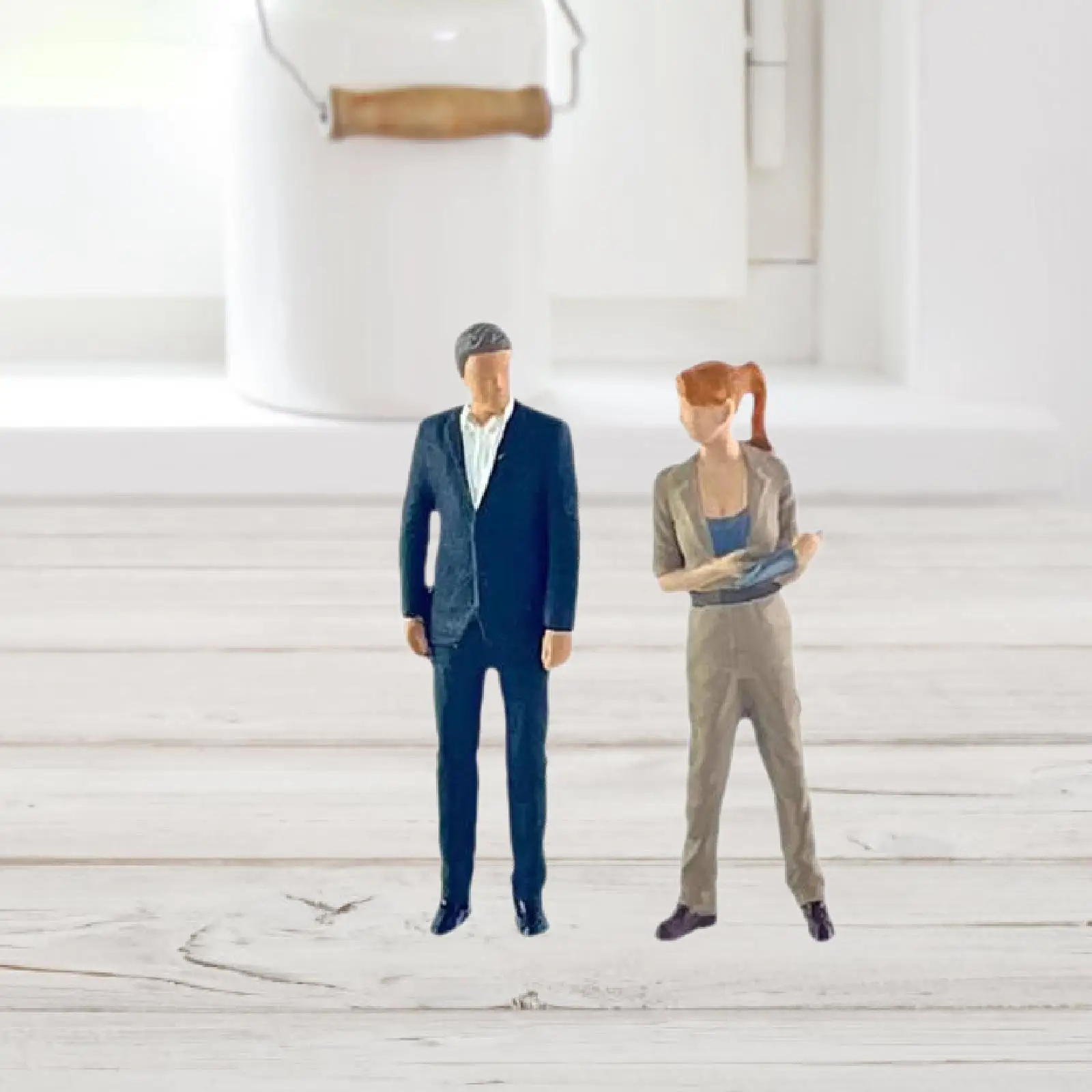 Фигурки в масштабе 1:64 для женщин и мужчин ручная роспись фигурки оформление