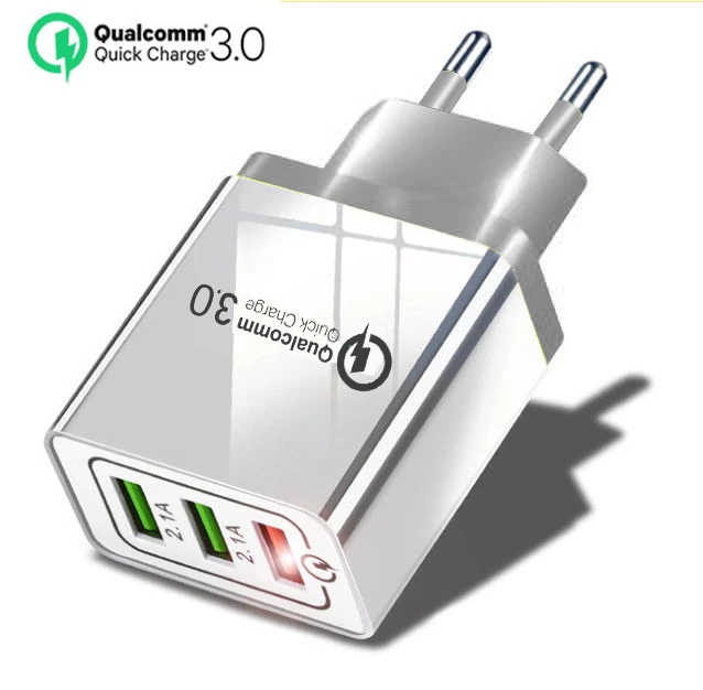 

Plug Fast Charger 100-240v 50/60Hz 0.35A 5000mA PC Fire Retardant Material