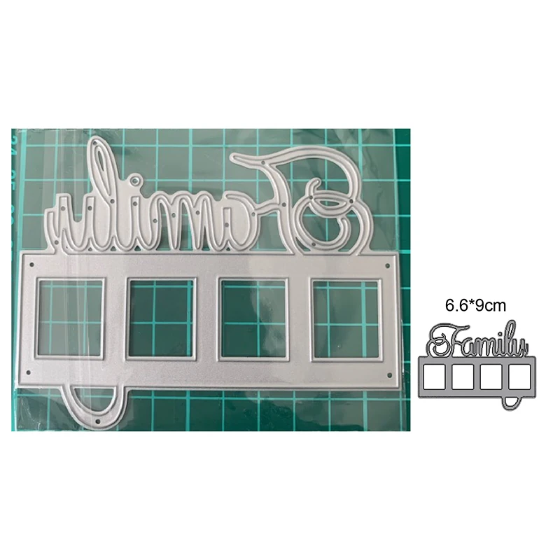 

2022 Arrival Dies Window Bar Border Metal Cutting Dies for DIY Scrapbooking Dies Stencils Dies Paper Craft Embossing Dies