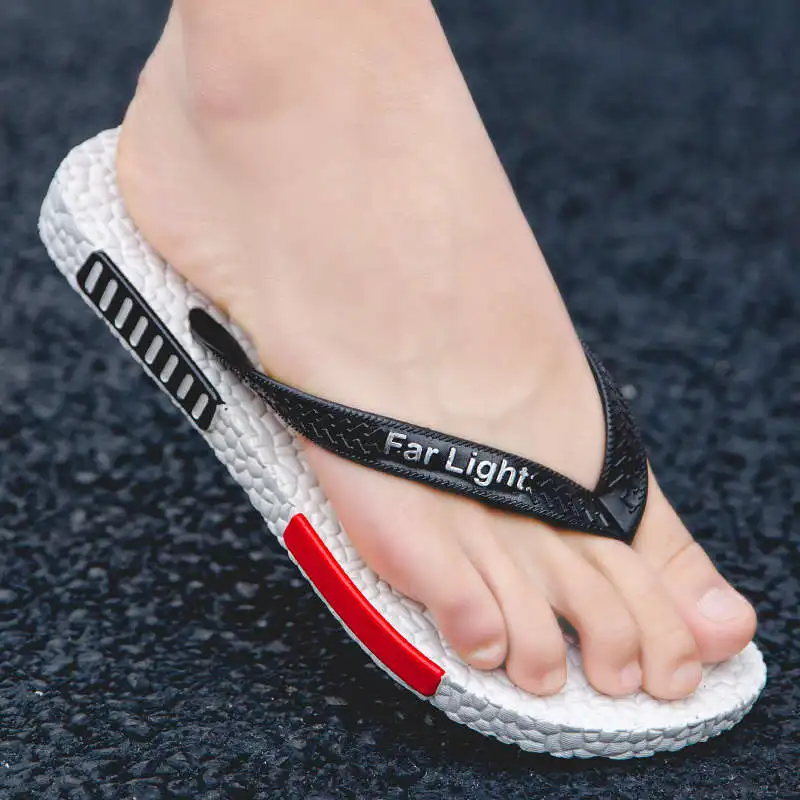 

Female Kid's Men's Slippers Home Swings Summer Flip Flops Massive Soles Brand Man Shoes Number 41 Sandals For Children Tennis
