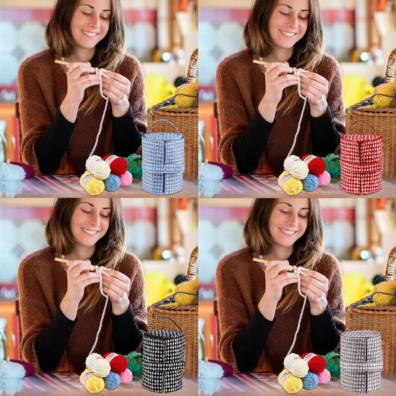 

Crocheting Kit Crochet Kit With Yarn Ergonomic Crochet Needle DIY Yarn Weaving Tool Crocheting Starting Kit For Beginner