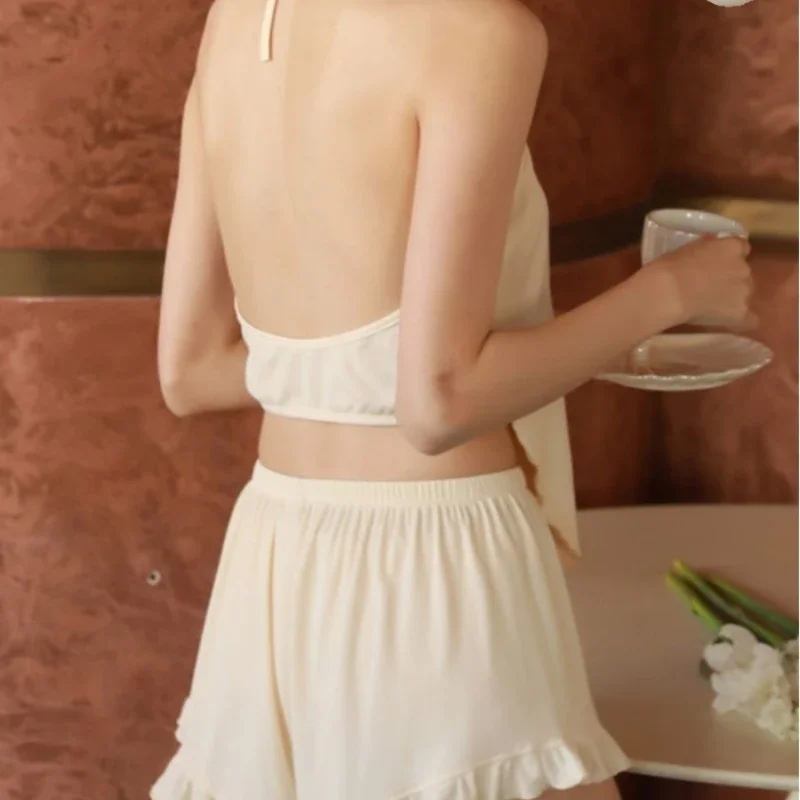 Ночная рубашка женская одежда летняя тонкая домашняя свободная Удобная простая