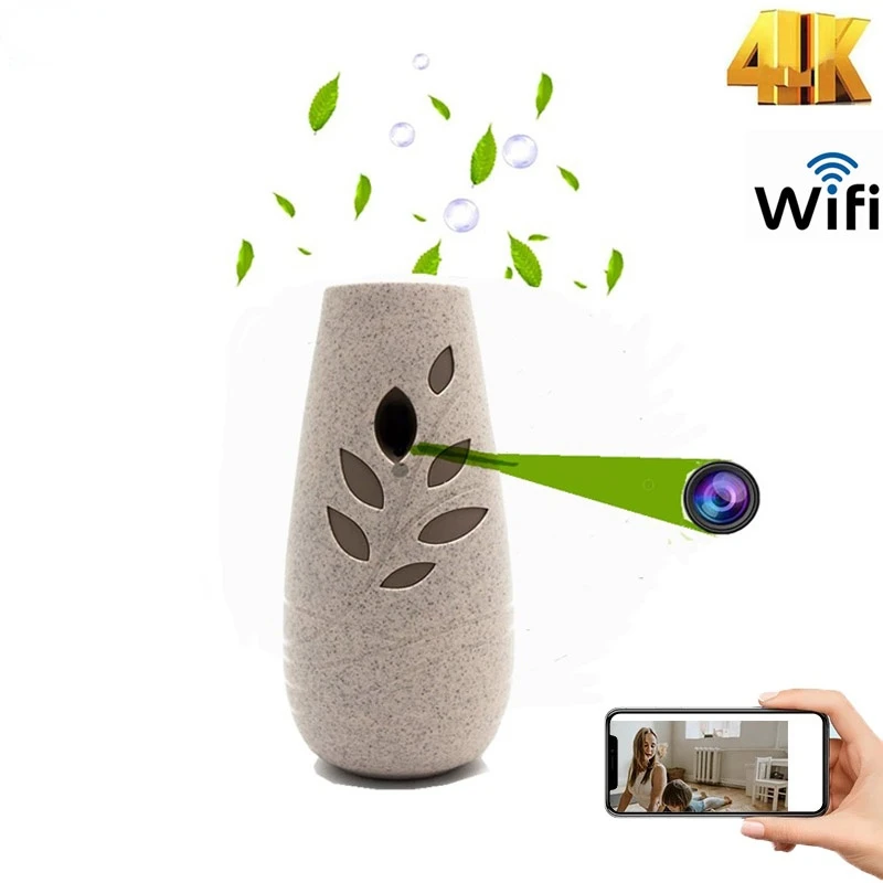 

Мини-камера видеонаблюдения HD 4K с Wi-Fi и ночным видением