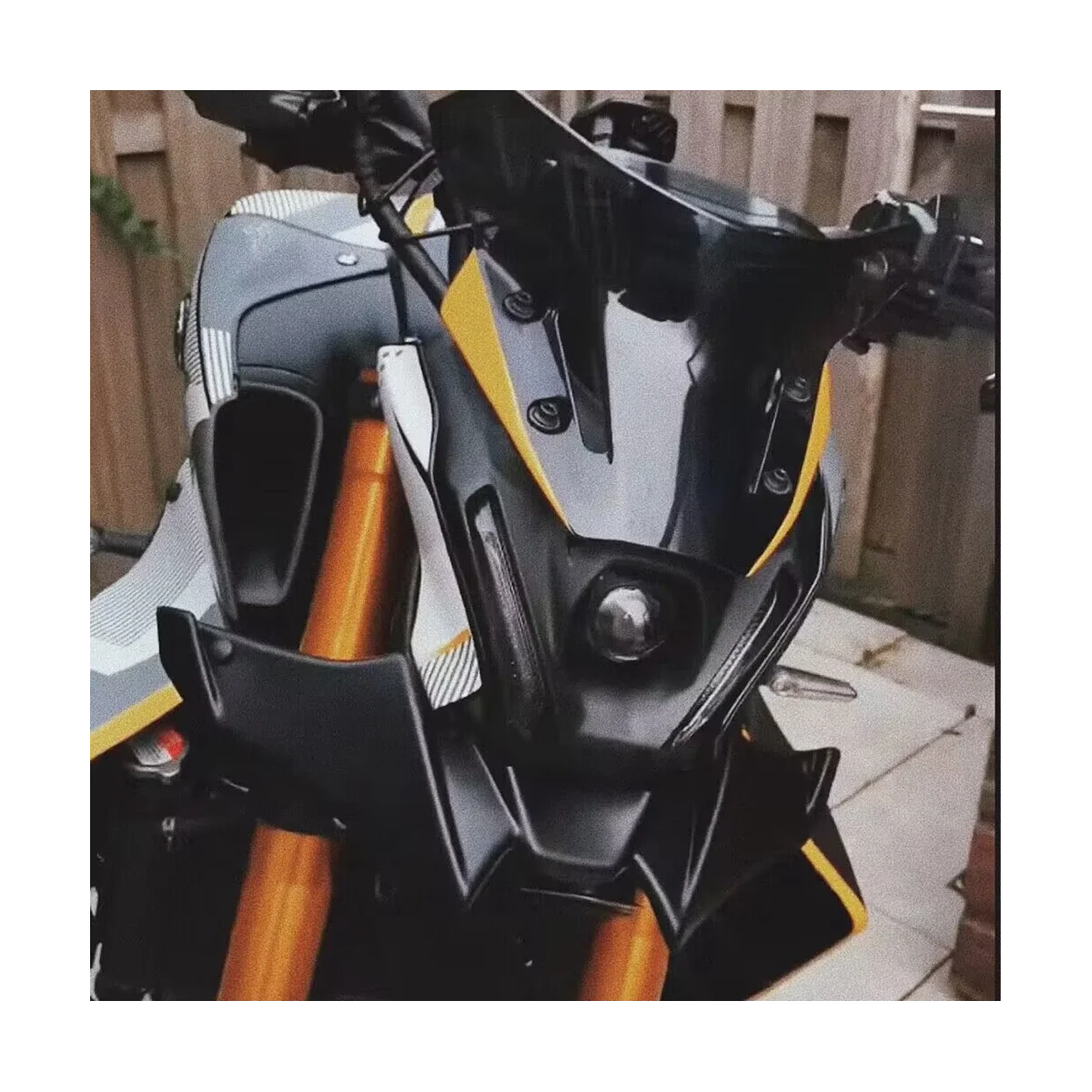 Спортивный мотоцикл Downforce Naked спойлеры аэродинамический отражатель крыла для YAMAHA