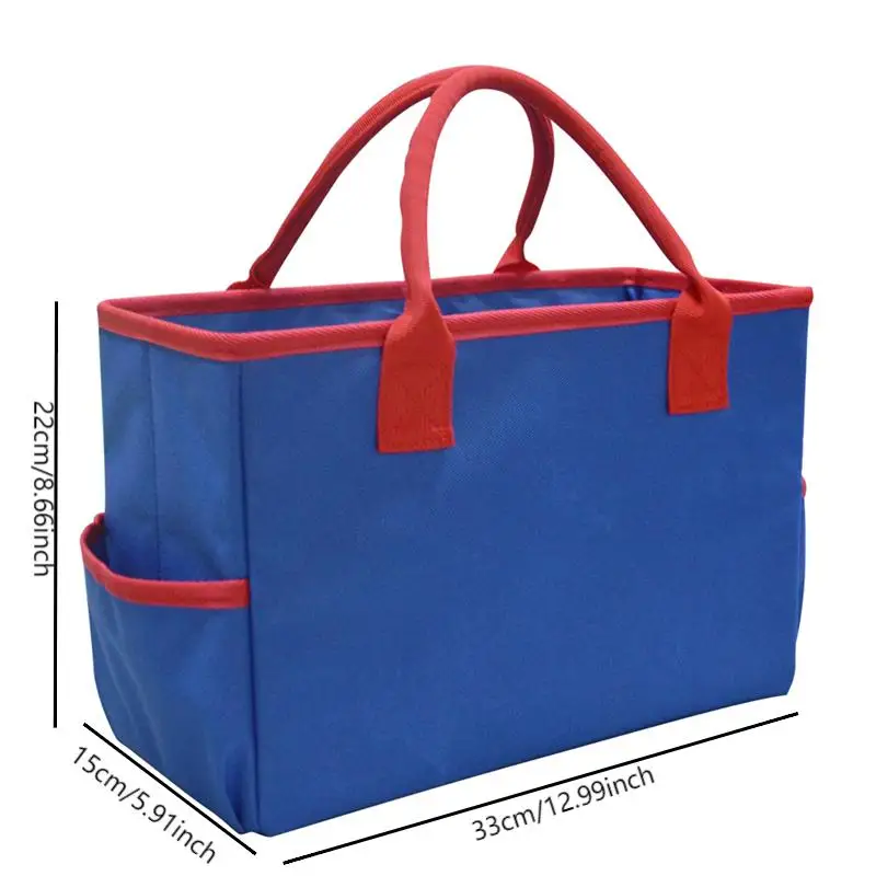 

Craft Storage Tote Bag Scrapbooking Arts Garden Tool Make Up Case Brush Holder Table Top Holder Remote Control Organizer Bag