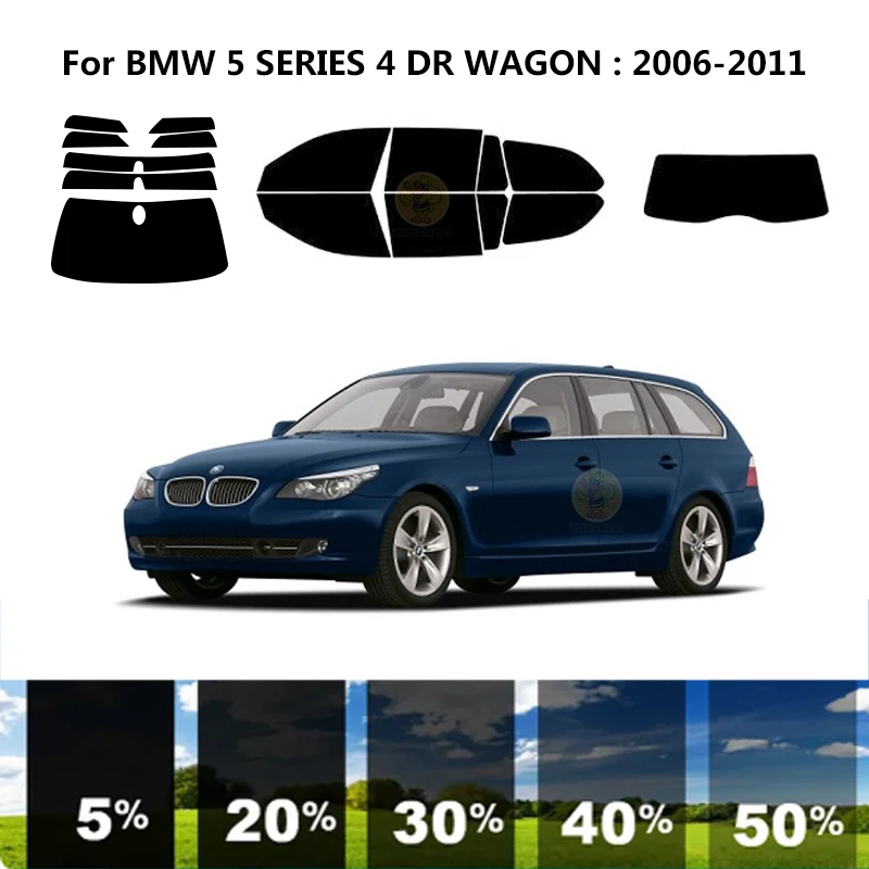 

Precut nanoceramics car UV Window Tint Kit Automotive Window Film For BMW 5 SERIES E61 4 DR WAGON 2006-2011