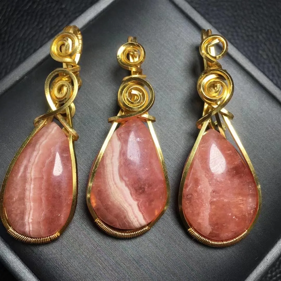 1 шт. Fengbaowu натуральная искусственная Капля воды зеркальный камень обмотка