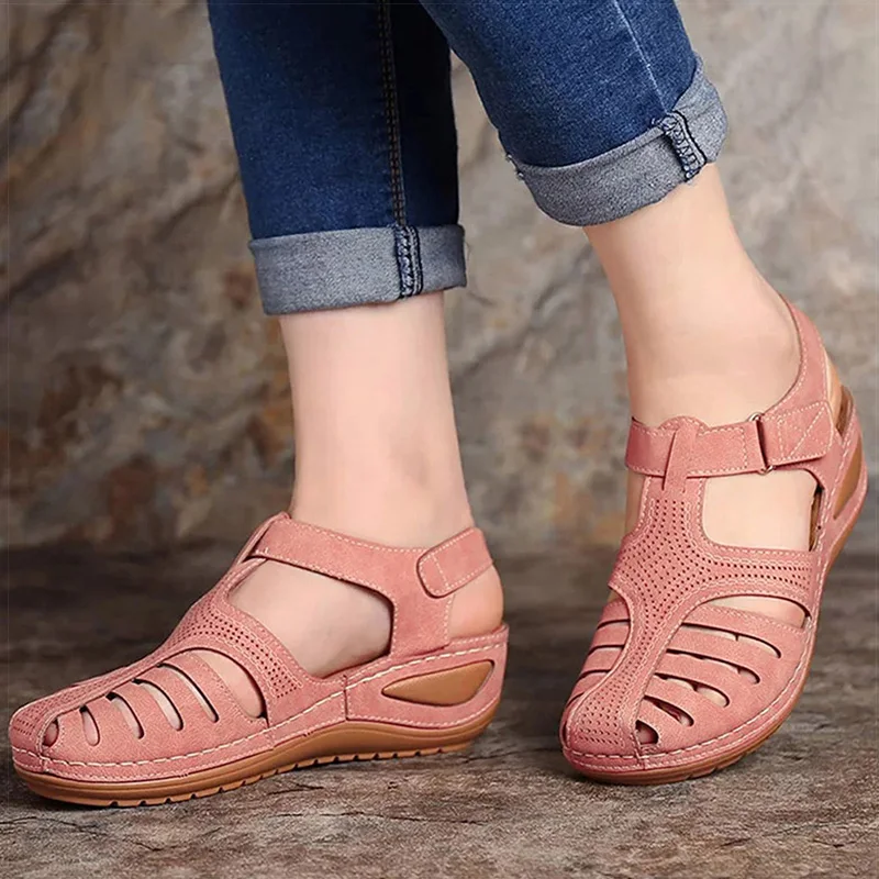 

Women Sandals Soft Bottom Women Heels Sandals Gladiator Summer Shoes Women Plus Size Wedges Shoes Female Summer Sandalias Mujer