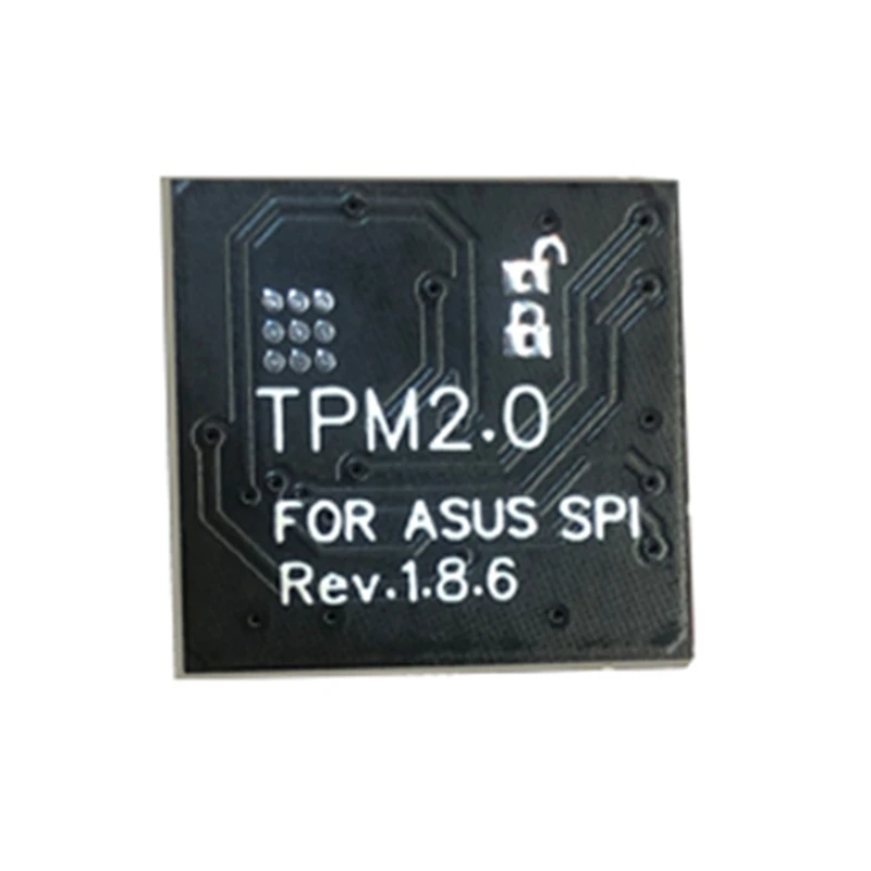 

Модуль безопасности шифрования TPM 2,0, удаленная карта, 14-контактный модуль безопасности SPI TPM2.0 для материнской платы ASUS