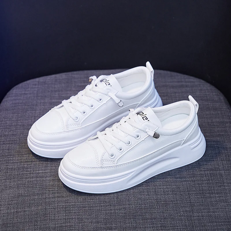

White Shoes for Women 2022 Spring Sneakers Ladies Casual Sports Running Vulcanized Shoes Female Zapato Tenis De Seguridad Mujer
