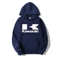 2022 autumn and winter latest kawasaki printing trend fashion mens hoodie casual outing sports hoodie pullover