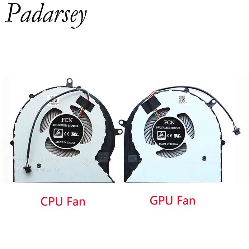Кулер для охлаждения процессора Padarsey DFS552012M00T FK7V замена ASUS ROG Strix FX503 FX503VD GL703VM FX63V