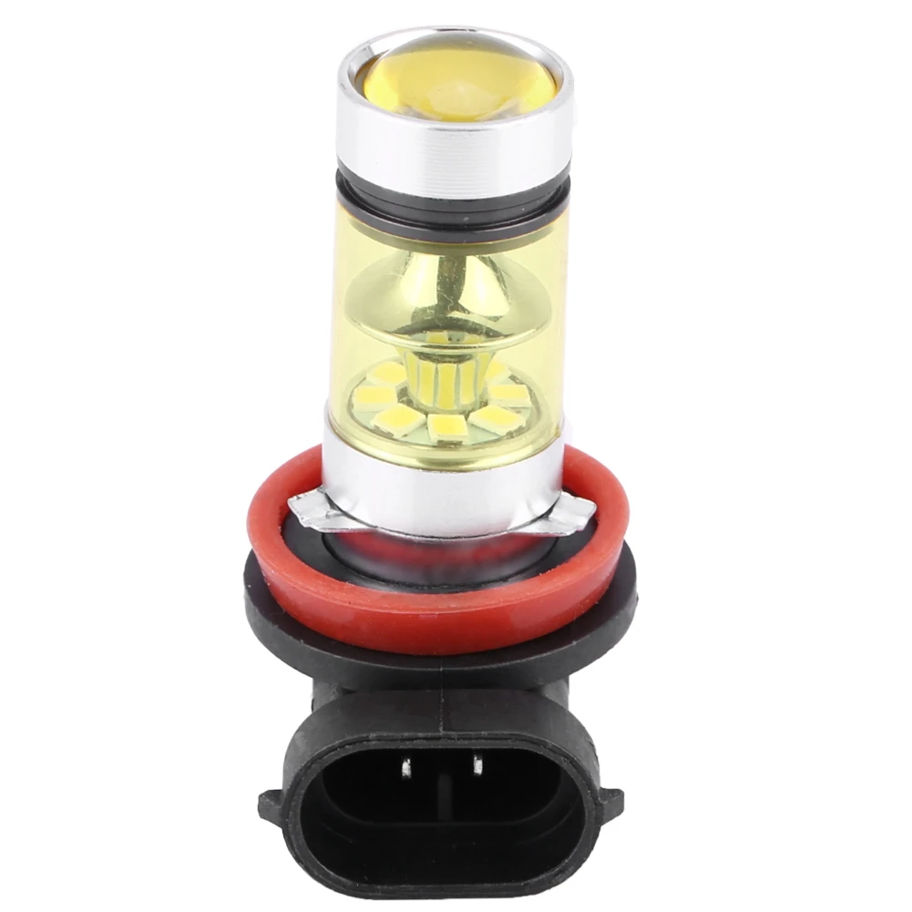 

2 pcs Car 100W Super Bright Conversion LED Headlight Fog Light Bulb Yellow Light led