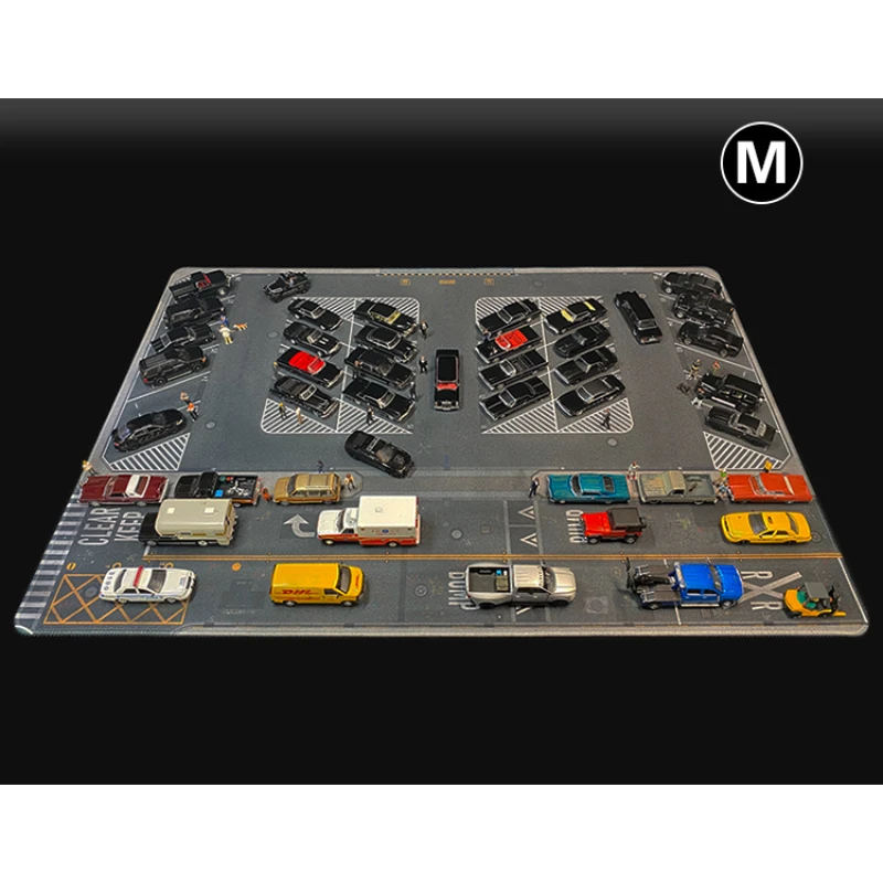 Автомобильный коврик в масштабе 1:64 для улицы полицейский участок Нью-Йорка