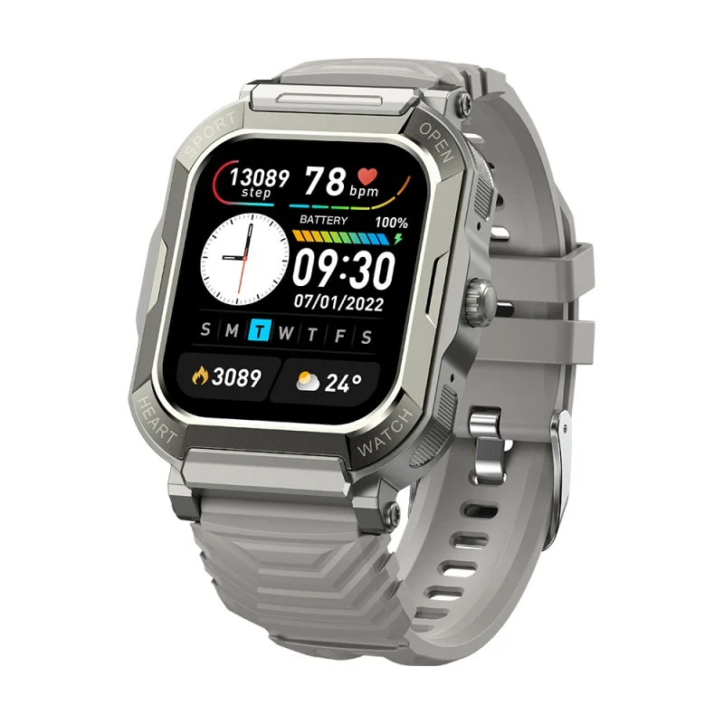 

Sport Smart Watch Heart Rate Blood Pressure Monitor Real-Time Message Reminder 1.91-Inch Oversized Full HD Screen