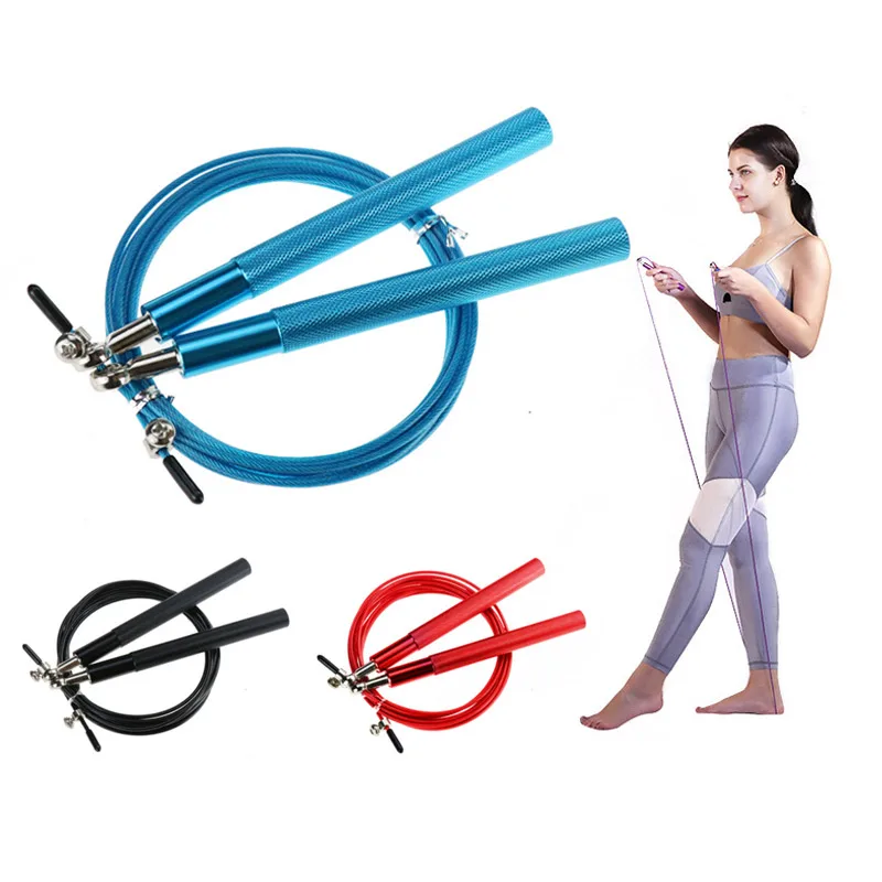 

Weight Bearing Steel Wire Fitness Rope Skipping Crossfit Racing Sport Gym Jump Ropes Physical Exercise Bodybuilding Lose Weight