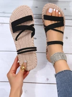 strappy two way wear flat sandals