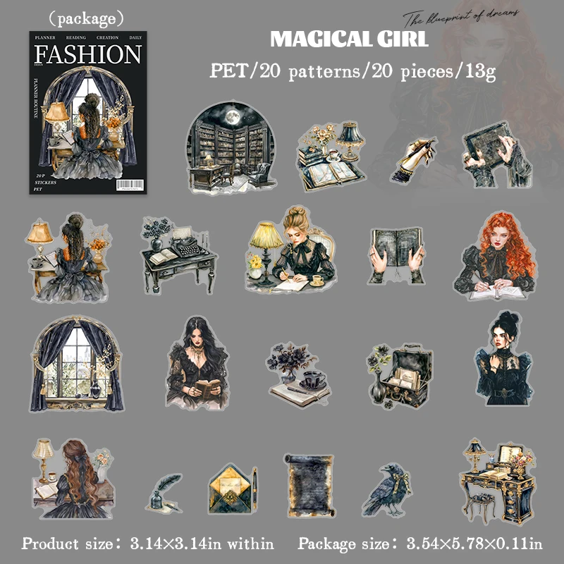 

Набор наклеек PET для планирования