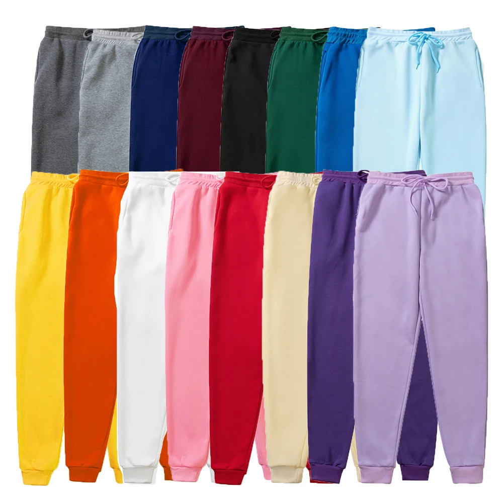

17 Color Autumn New Men/Women Joggers Brand Male Trousers Casual Pants Sweatpants Jogger Casual Fitness Workout sweatpants