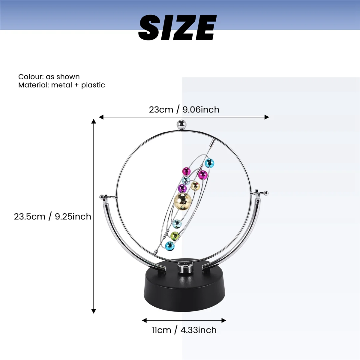 Кинетическое искусство Asteroid - электронное движение настольная игрушка украшение