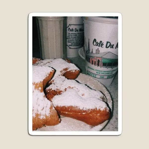 

Cafe Du Monde Magnet Cute Kids Stickers Magnetic Funny Holder Colorful for Fridge Organizer Children Toy Refrigerator Baby