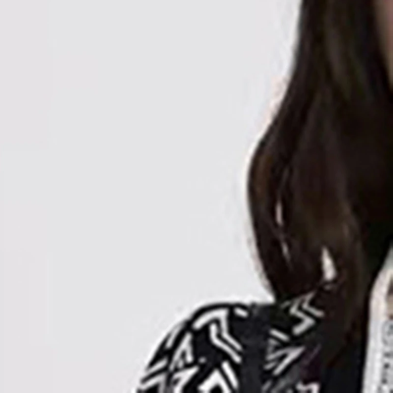 

Женский винтажный свитер с буквенным принтом, однобортный Повседневный вязаный кардиган с V-образным вырезом, пальто