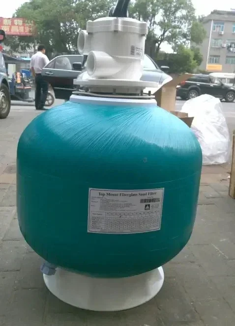 hurtowo wysokiej jakości filtr piaskowy do basenu ABS + zbiornik na piasek z włókna szklanego 6-kierunkowy zawór wieloportowy filtra piaskowego