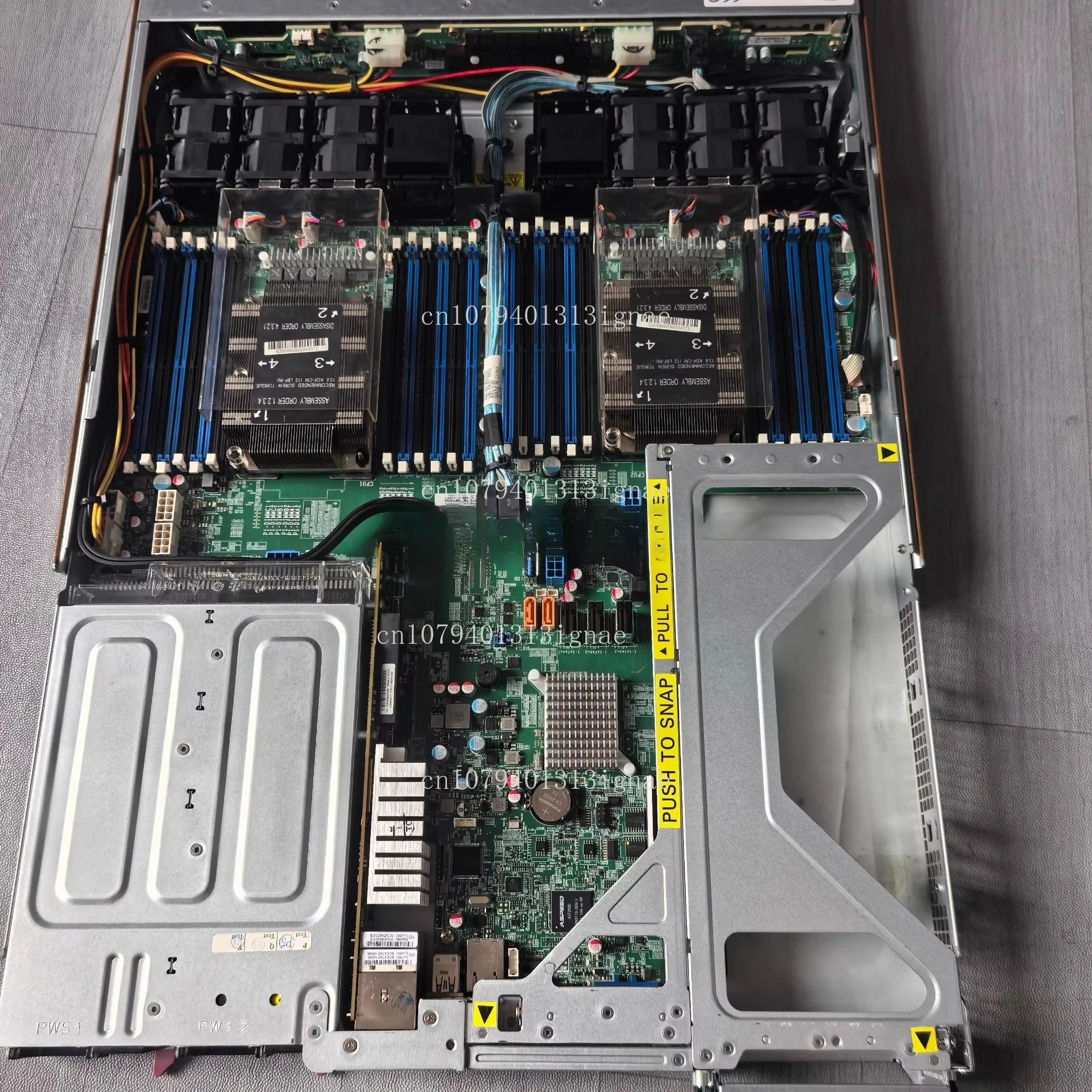 Фото Сервер SYS-1029U-TR4/TRT, 1U, 10 дисков, 2,5 X11DPU, основная плата, двойная 3647 №3
