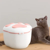 610kg cat food storage containers large home storage capacity airtight dog cat dry food storage sealed bucket pet accessories