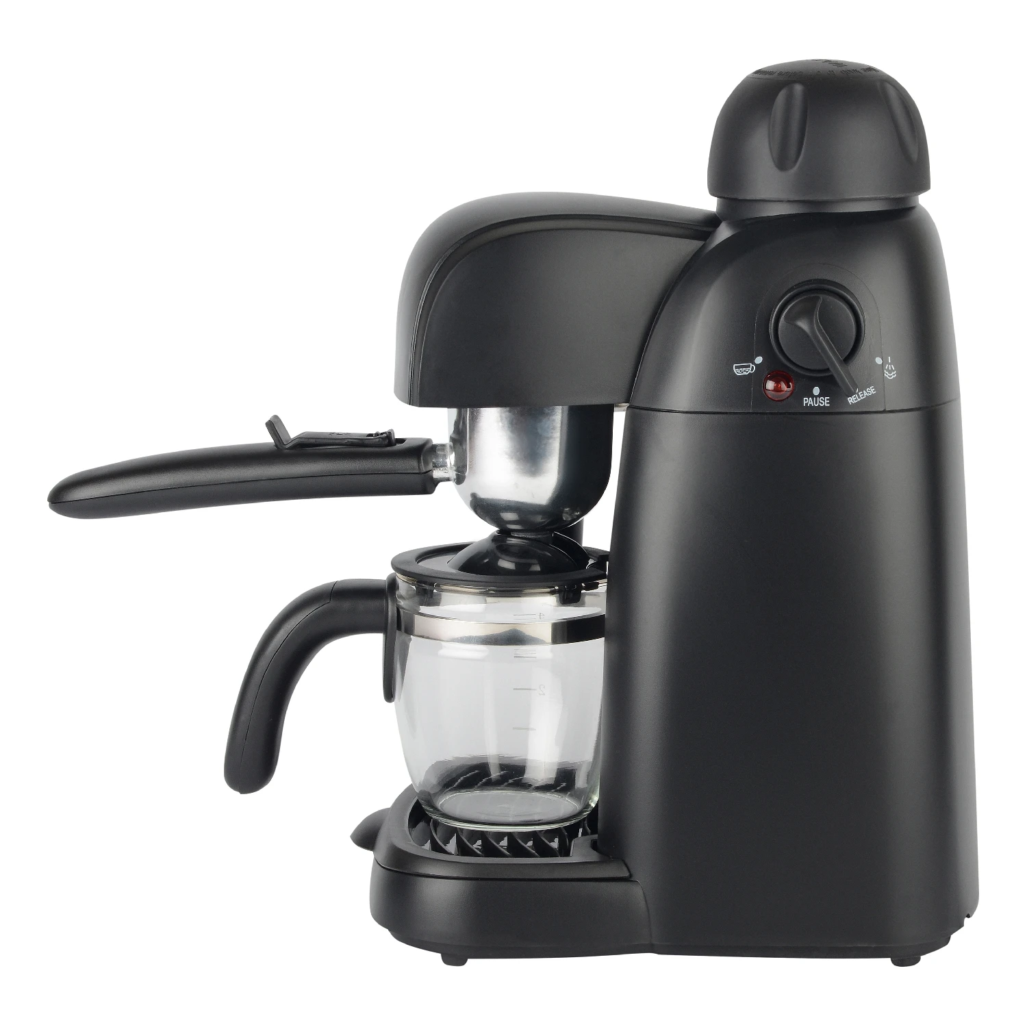 Кофеварка FIRST FA-5475 Black (Кофеварка рожковая мощность 800 Вт объем чаши 240 мл насадка