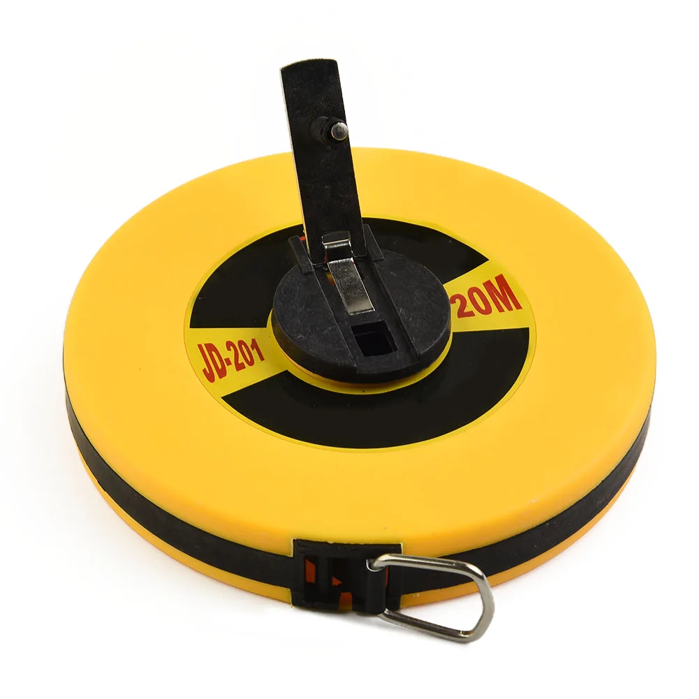 

1 Pc Measuring Tapes 20/30/50M Glass Fiber Leather Tape Measure Metric For Long-distance Measurement Measuring Woodworking Tools