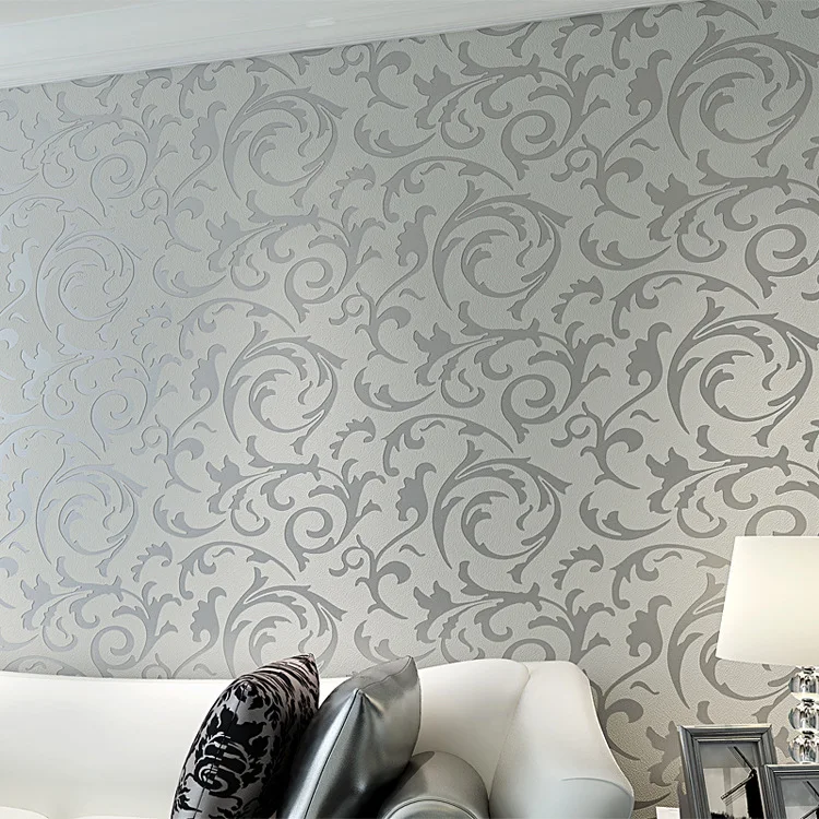 

3D Wallpaper Minimalist European Wallpaper Non-woven Fabric Bedroom Wallpaper Living Room TV Background Wall Wallpaper טפט לקיר