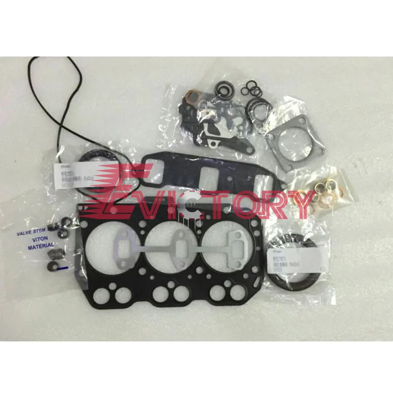 Для Yanmar 3TN75L 3T75 3TN75 ремонт комплект поршневой прокладки подшипника