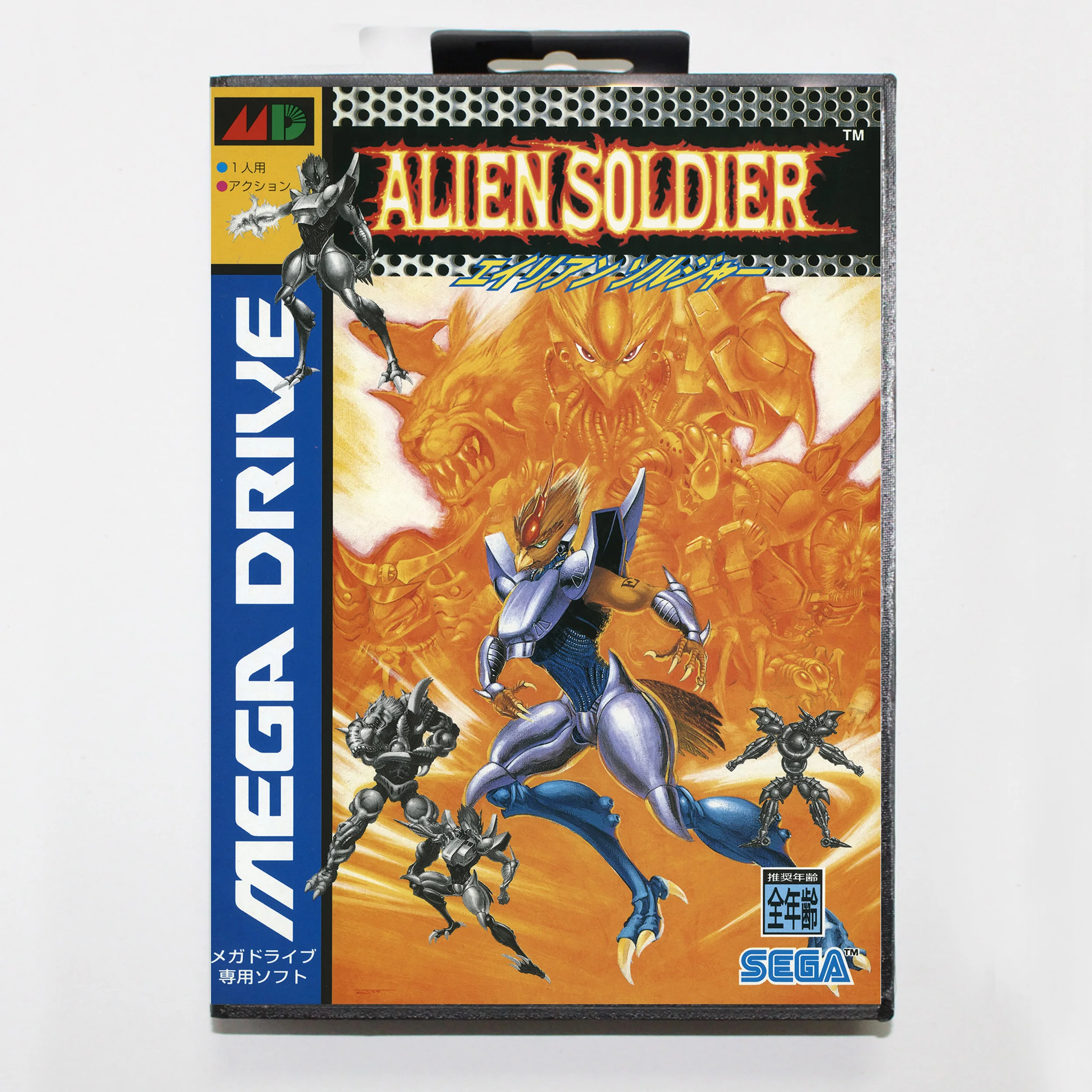 

Карта для Sega Mega Drive/ Genesis с чехлом JP