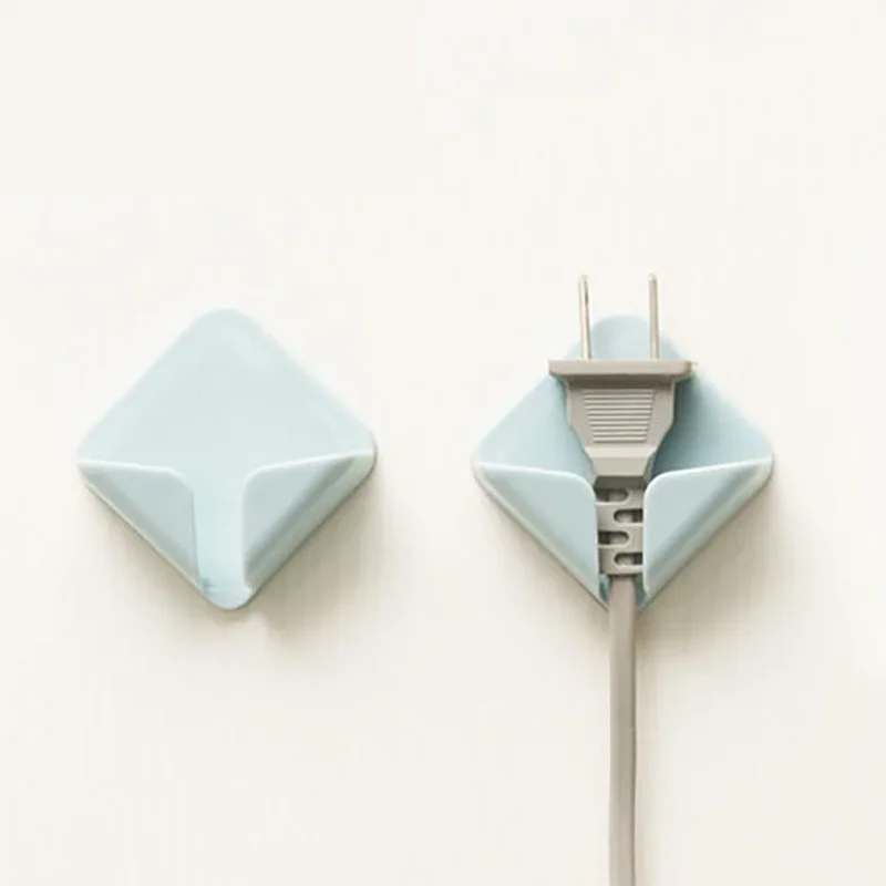 5/6 шт. вешалка для розетки держатель шнура питания без гвоздей стеллаж хранения