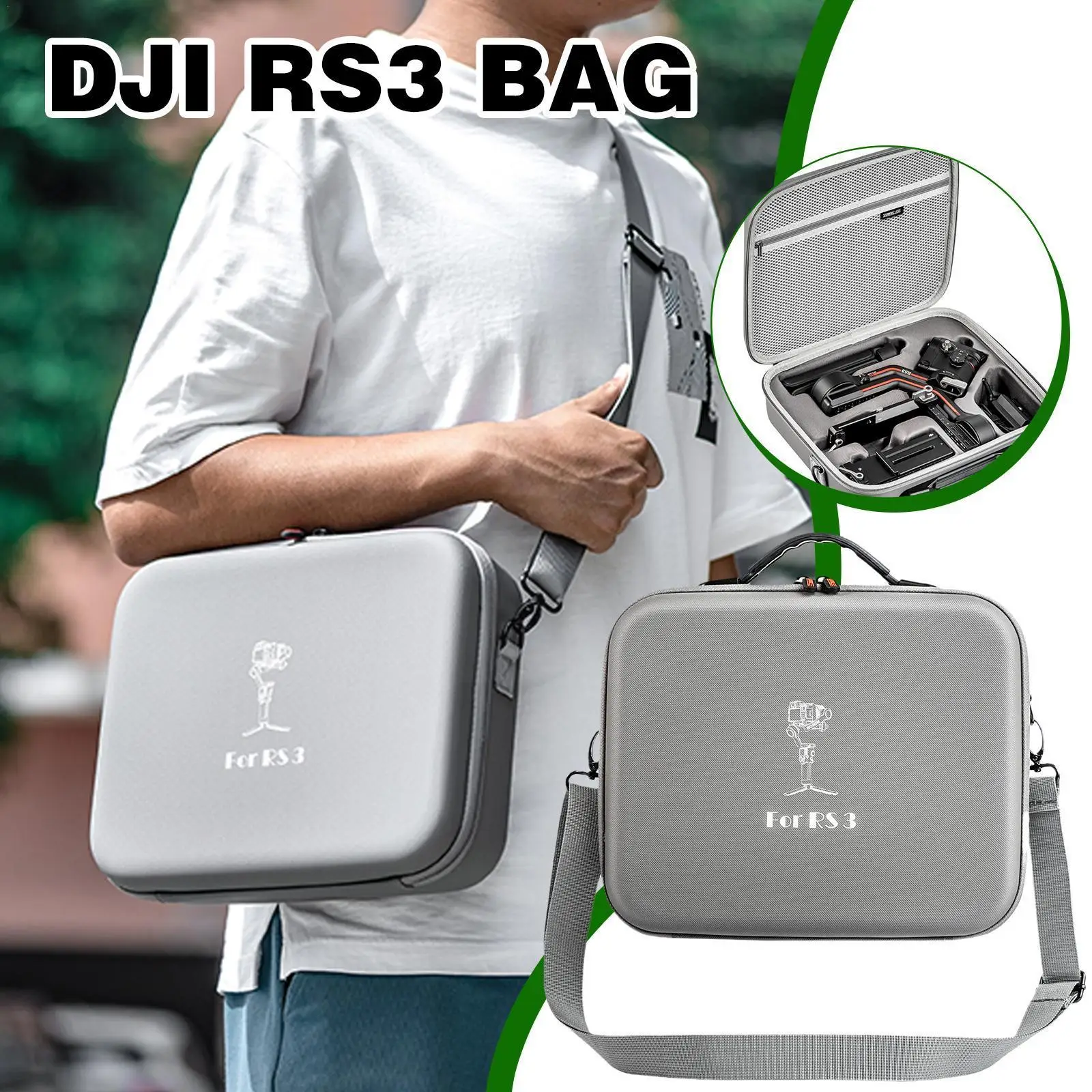 

Сумка на плечо для DJI Ronin RS3, чехол для хранения, дорожный портативный защитный чехол, чехол для DJI Ronin RS 3, карданный стабилизатор S5C8