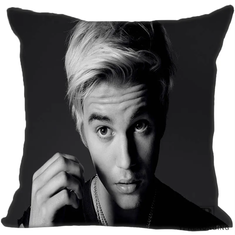 

Пользовательский чехол для подушки, чехол для подушки в стиле Джастина Би для отеля, автомобильного сиденья, домашний декор, чехол для спинк...