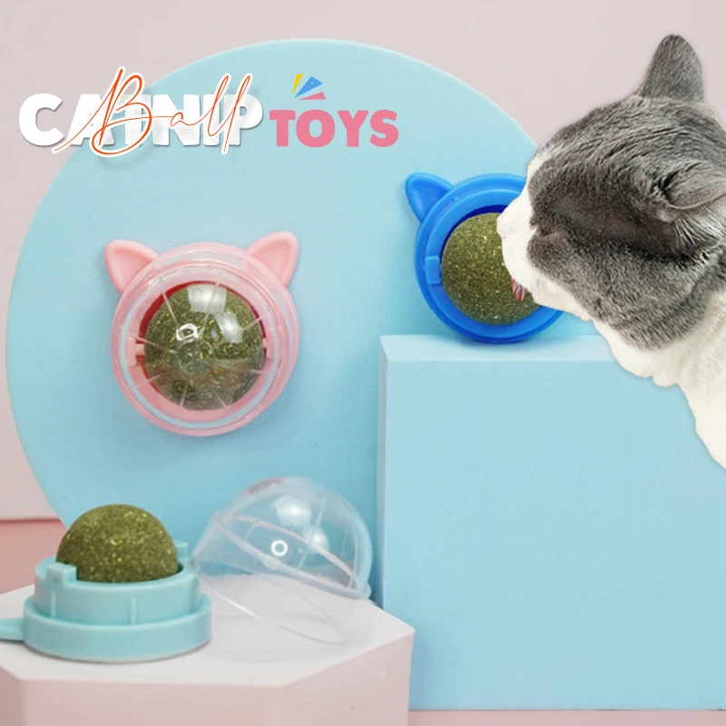 

Pet Stuff Healthy Cat Catnip Toys Ball Cat Candy Licking Snacks Catnip Snack Nutrition Energy Ball Kitten Cat Toy Cat Supplies
