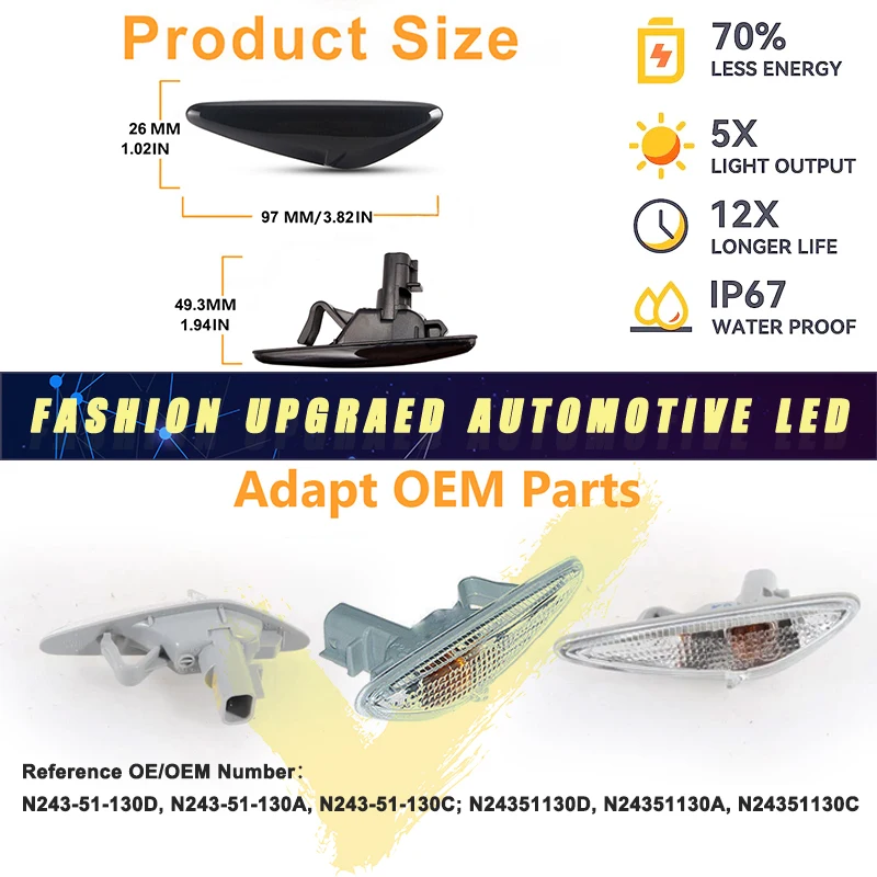 Светодиодная лампа для Mazda 6 GH