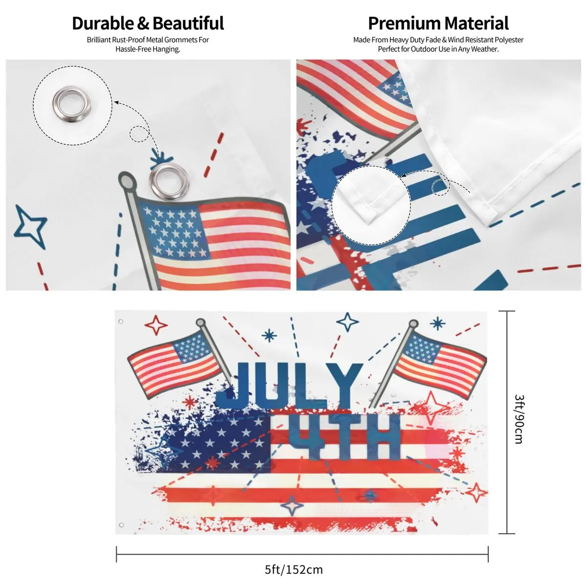 Празднование Дня коломбуса наружный баннер мультяшный фокус или желание