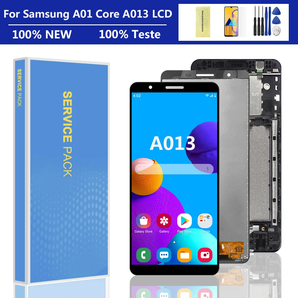 

5.3''Original For Samsung galaxy A01 core LCD Display Touch Screen Digitizer Assembly For A013 A013F A013G SM-A013G A013M/DS LCD