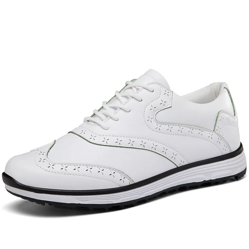 

Professional Golf Shoe for Men Blue Sport Shoes Man Comfortable Golf Training for Male Quick Lacing Golf Sneakers Man Size 39-45