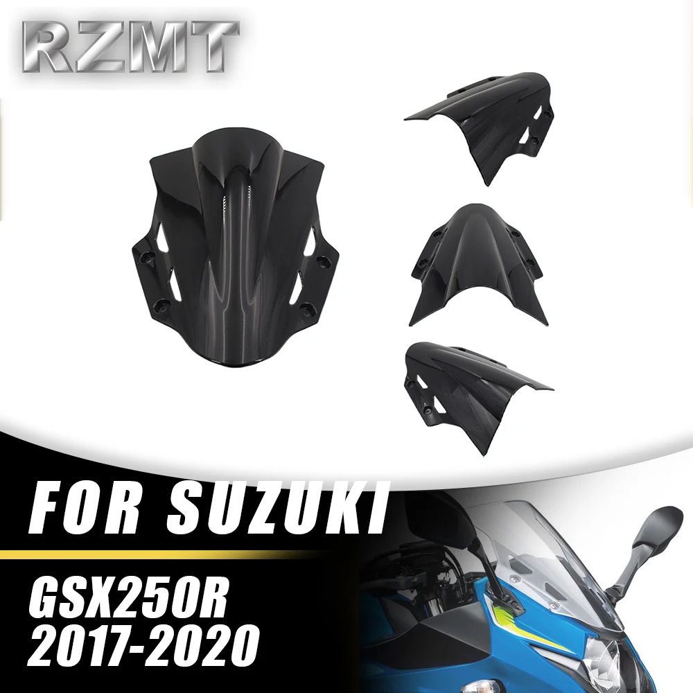 Передний ветровой экран с двойными пузырьками для SUZUKI GSX250R 2017-2020 2018 2019 аксессуары