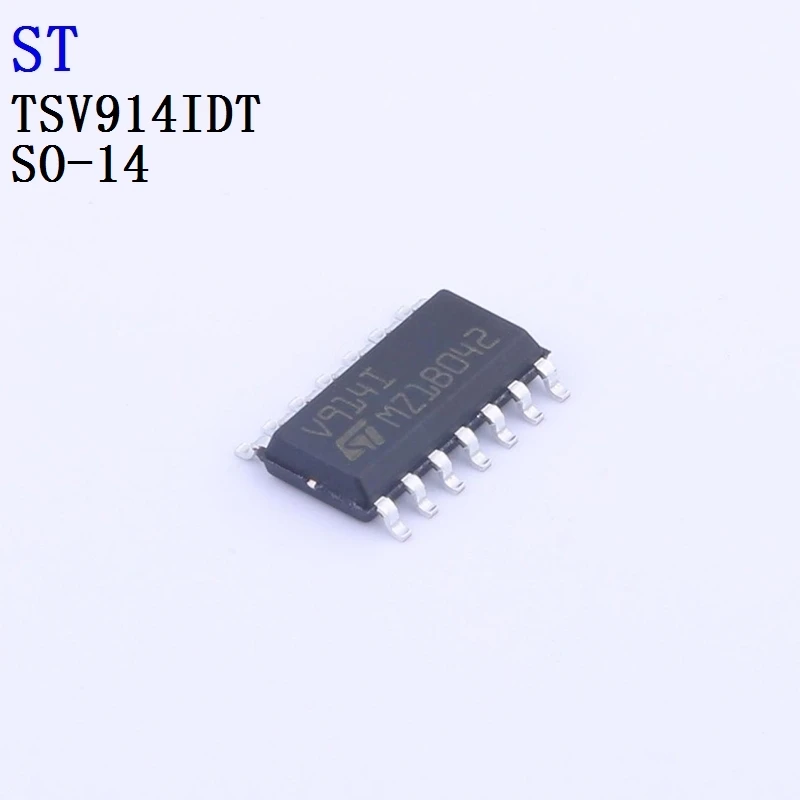 5/25/250PCS TSV914IDT TSV991ILT TSV992IDT TSV992IQ2T TSV994IDT ST Operational Amplifier