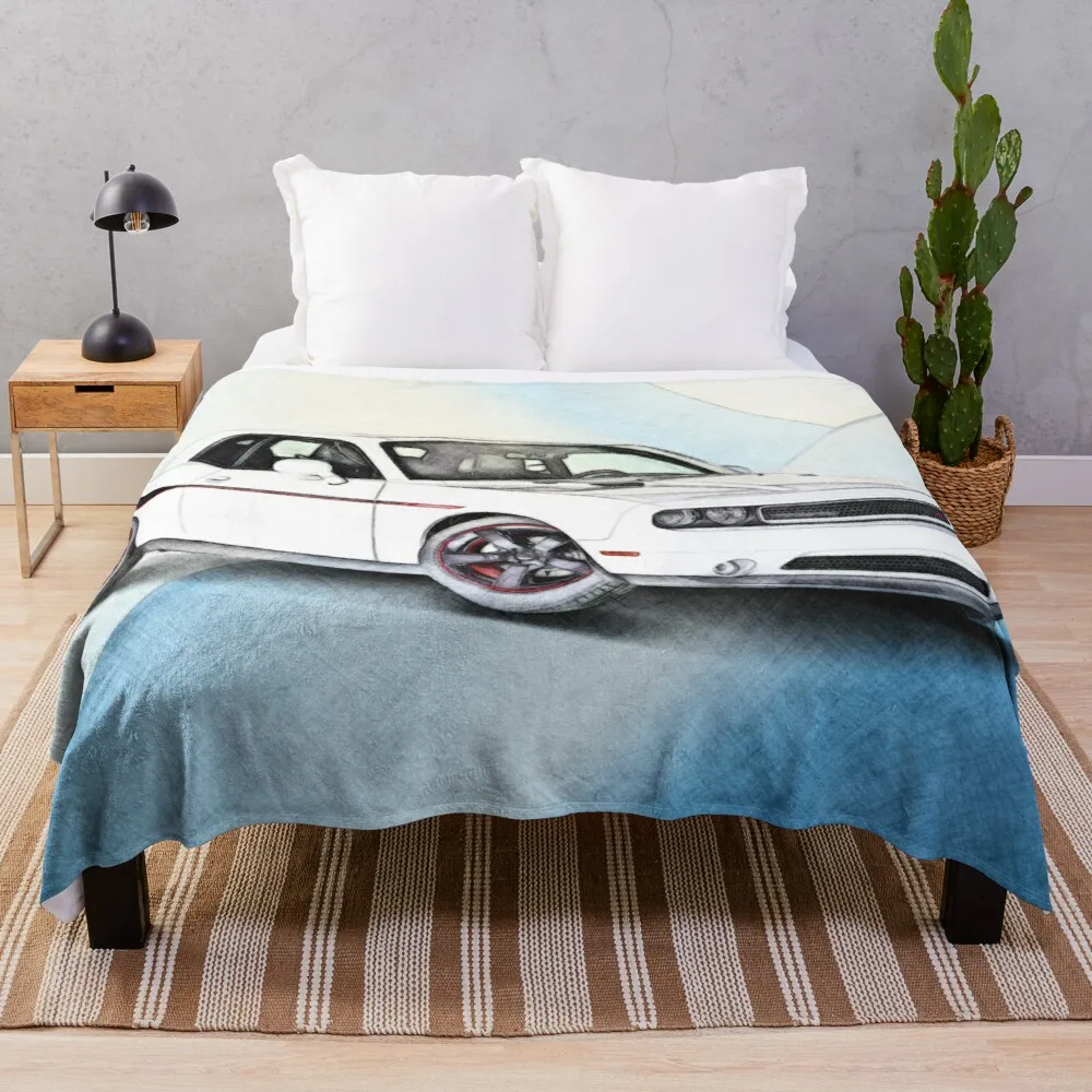 

My Challenger Throw Blanket Thin Blanket Cotton Knit Blanket Heavy Blanket